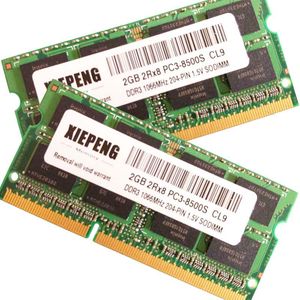 RAMS voor Lenovo ThinkPad T400 T410 X201 C225 W700DS X200 Laptop Ram 8GB 2RX8 PC310600S DDR3 1333MHz 4GB PC3 8500 1066 Geheugen
