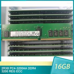 RAM pour SK Hynix RAM 16GB 16G 2RX8 PC4-3200 DDR4 3200 REG ECC mémoire de serveur haute qualité expédition rapide RAMsRAMs
