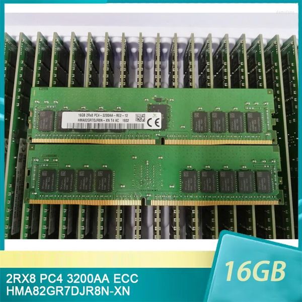 RAM para SK Hynix RAM 16GB 2RX8 PC4 3200 ECC HMA82GR7DJR8N-XN Memoria de alta calidad Fast ShipRAMs RAMsRAMs