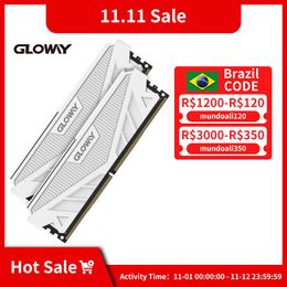 RAMS GLOWAY G1 Série DDR4 RAM 8 Go PC Mémoire de bureau 2x8 Go 3000MHz 3200MHz DIMM avec dissipateur thermique avec Memoria Ram DDR4 à haute performance