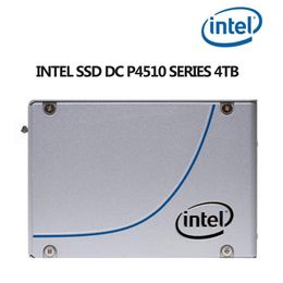 RAMS Intel SSD DC P4510 4TB Solid State Drive U2 NVME 2.5in PCIE 3.1 X4 3D2 TLC Server Enterprise SSD Hard Drive IntSSDPE4KX010T801