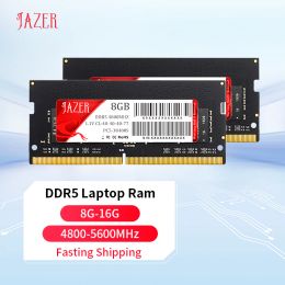 Rams Jazer Mémoire d'ordinateur portable DDR5 8 Go 16 Go 4800MHz 5600 MHz 16gbx2 8gbx2 Sodimm Memoria pour les RAM d'ordinateur portable