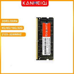 Rams Kanmeiqi DDR4 4GB RAM 8 Go 2133 2400 2666MHz 16 Go SODIMM Memory Memoria Memoria Notebook 260pin 1.2V Nouveau