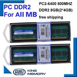 RAMS KEMBONA pour Intel et pour AMD PC Desktop DDR2 8G (2XDDR2 4G) 800MHz 4GB Memoria RAM DDR2 4GB 800MHz DDR2 PC2 6400 MEMORY RAM