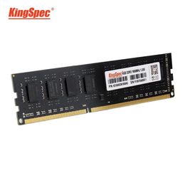 RAMs KingSpec Ddr3 4 Go RAM Mémoire de bureau 8 Go Memoria pour 1600 MHz Accessoires informatiques330j