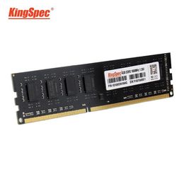 RAMs KingSpec Ddr3 4 Go RAM Mémoire de bureau 8 Go Memoria Pour 1600 MHz Accessoires informatiques216n