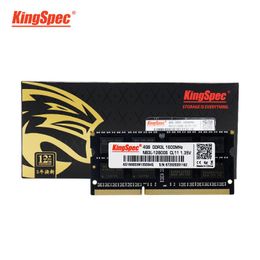 RAMS KINGSPEC DDR3 MEMORIA RAM 8GB 4GB 2GB 1600MHZ SODIMM 204PIN VOOR INTEL LAPTOP DDR3L 1.35V 4GB 8GB NOTBEGE COMPUTER ACCECTOORS