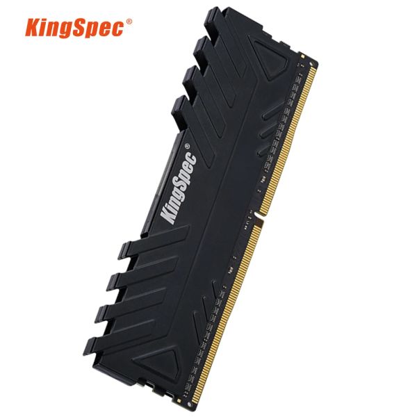 Rams Kingspec Memoria Ram DDR4 8 Go 16 Go 3200MHz UDIMM Desktop Tile-Luby Memory RAM 2666MHz 3200MHz Rams pour le bureau