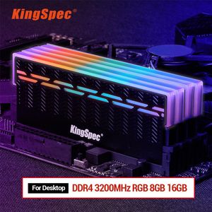 RAMS Kingspec RAM MEMORD MODULE 8 Go 16 Go DDR4 3200MHz DIMM HAUTS TIMS DE TIMS DE THARESTOP DE BRUCHTOP 1.35 V