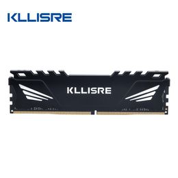 Rams Kllisre DDR3 DDR4 4GB 8GB 16GB Memoria Ram 1333 1600 1866 2400 2666 3200 Geheugendesktop DIMM met koellichaam