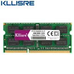 Rams Kllisre DDR3L DDR3 laptop Ram 4GB 8GB 1333 1600 1.35V 1.5V Memoria de la memoria SODIMM