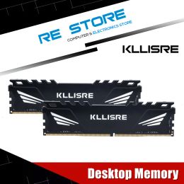 Rams Kllisre Ram DDR4 8GB 16GB Memoria 2400MHz 2666MHz 3200MHz Desktop DIMM COMPATIBLE
