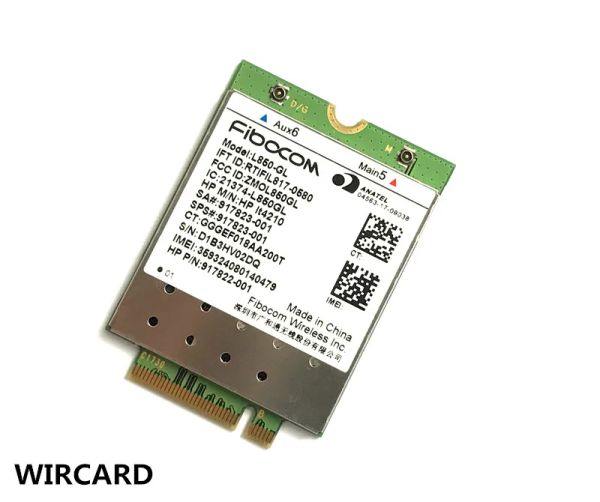 RAMS L850GL HP LT4120 FDDLTE TDDLTE 4G CARTE 4G MODULE SPS # 917823001 pour 430 440 450 G5 ordinateur portable PC