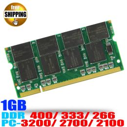 RAMS laptop geheugen Ram SodIMM DDR1 PC 3200 2700 2100 / DDR 400 333 266 MHz 1GB 200PINS VOOR NOTBOOK COMPUTER SODIMM MEMORIA RAMS