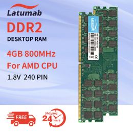 RAMS LATUMAB RAM DDR2 4GB PC26400 800MH