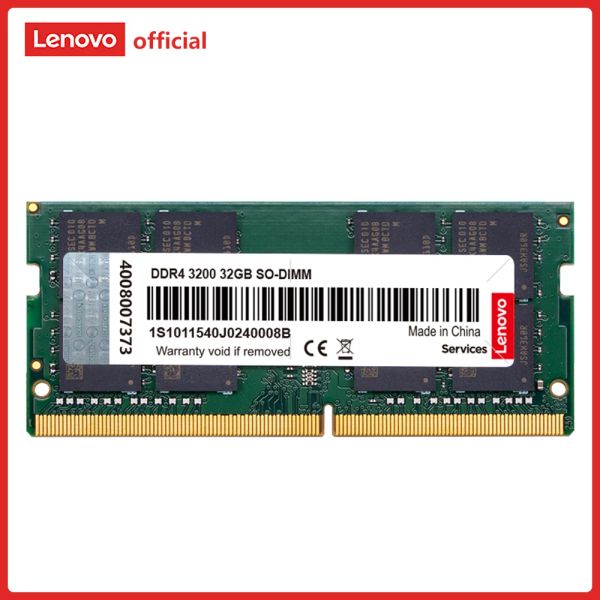 Rams Lenovo Memoria RAM DDR4 8 Go 16 Go 32 Go 2400 MHz 2133 2666MHz 3200MHz Mémoire d'ordinateur portable High Performance Sodim