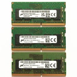 RAMS Micron DDR4 8 Go 3200 Mémoire d'ordinateur portable SODIMM DDR4 RAMS 8 Go 1RX16 PC43200AASC011 1,2 V 1PCS