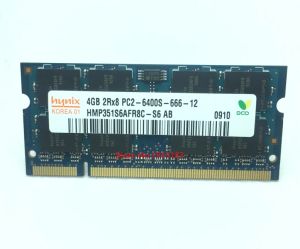 Rams Notebook Memory Hynix DDR2 4 Go 800MHz PC26400S Original Authentic DDR 2 4G ordinateur portable RAM 200pin sodimm