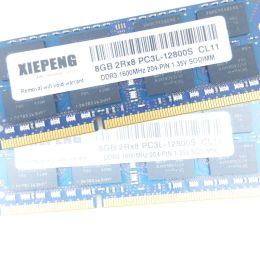 Rams Notebook RAM 8 Go 2RX8 PC3L12800S Mémoire 4 Go DDR3 SODIMM 1600MHz pour Dell Inspiron 15R 5520 5521 5537 5545 7520 5523 5720