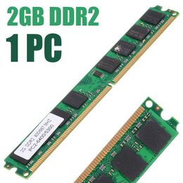 RAMs Pohiks 1pc 2GB DDR2 800MHZ PC2-6400 240PIN Module de mémoire haute qualité 1.8V mémoires de bureau pour AMD CPU carte mère RAMs