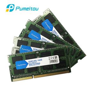 Rams Pumeitou AMD Intel Ram DDR3 DDR3L 4 Go 8 Go 1333 1600MHz Mémoria ordinateur portable Mémoire 204pin 1.35V Nouveaux Rams