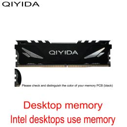 Rams Qiyida Desktops Utilisez la mémoire DDR4 RAM 8 Go PC4 2133MHz ou 2400 MHz 2600MHz 2400T ou 2133P Support x99