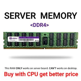 Rams Ram Virivi DDR4 4GB 16GB Memoria del servidor 32GB 2133MHz 2400MHz Reg ECC LGA 20113 PIN CPU X99 DIMM de placa base DIMM