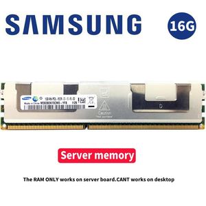 Rams Samsung 16GB 16G Server Memory DDR3 PC3 1066MHz 1333MHz 1600MHz 1866MHz Module 8500R 10600R 12800R 14900R ECC REG 1866 1600 RAM