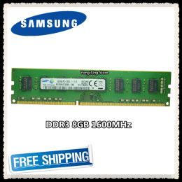 Rams Samsung Desktop Memory DDR3 8 Go 1600MHz 8G PC312800U PC RAM 240pin 1600 12800 DIMM