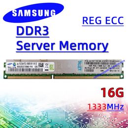 RAMS Samsung Server Memory Reg ECC DDR3 16GB 32 GB 1066MHz 1333MHz 1600MHz RAM PC3 8500R 10600R 12800R 14900R