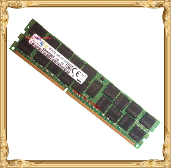 Mémoire de serveur Rams DDR3 16 Go 32 Go 1600MHz ECC REG DDR3L PC3L12800R REGISTRE DIMM RAM 240PIN 12800 16G 2RX4