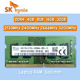 Rams SK Hynix DDR4 4 Go 8 Go 16 Go 32 Go 2133MHz 2400MHz 2666MHz 3200MHz RAM SODIMM Memory PC4 4G8G16G32G 2133P 2400T 2666V 3200AAA