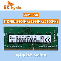 RAMS SK HYNIX DDR4 8GB 2133MHz 2400MHz 2666MHz 3200MHz RAM SODIMM MEMORY PC4 2133P 2400T 2666V 3200AA