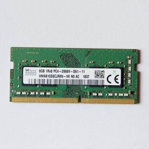Rams SK Hynix DDR4 Rams 8 Go 2666MHz DDR4 8GB 1RX8 PC42666VSA1 / SA211 SODIMM 1.2 V Mémoire d'ordinateur portable