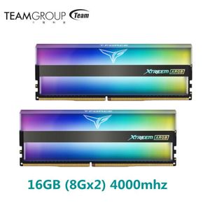 RAMS TeamGroup TFORCE XTREEM Argb 4000MHz CL18 Kit 16 Go (2x8GB) PC432000 Argb Dual Channel DDR4 SDRAM BURAGE GAMING Memory RAM