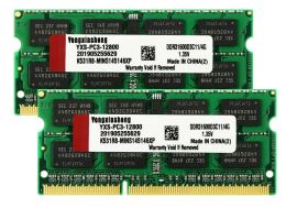 Rams Universal DDR3 DDR3L 4 Go 8 Go 1600MHz Mémoire d'ordinateur portable PC3L12800 NONECC 1.35V 204PIN SODIMM RAM pour ordinateur