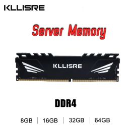 RAMS Utilisé DDR4 8 Go 16 Go 32 Go 64 Go Mémoire de serveur 2400 2133MHz ECC REG PC42133P 2400T RAM