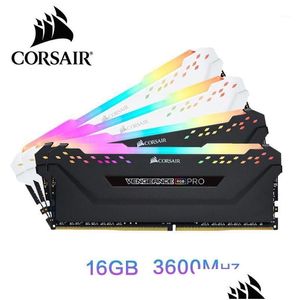 Rams Vengeance RGB Pro RAM 16GB DDR4 32GB Memoria PC4 3000MHz 3200MHz 3600MZH DIMM MODO MEMORIA1 Computadores de entrega de caída de la red