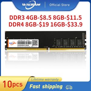 Rams al por mayor DDR3 8GB 1600MHz Memoria Ram DDR4 4GB 16GB 32GB 2133 2400 2666 3200MHz Memoria DIMM DIMM RAM para PC RAM Memoria DDR3