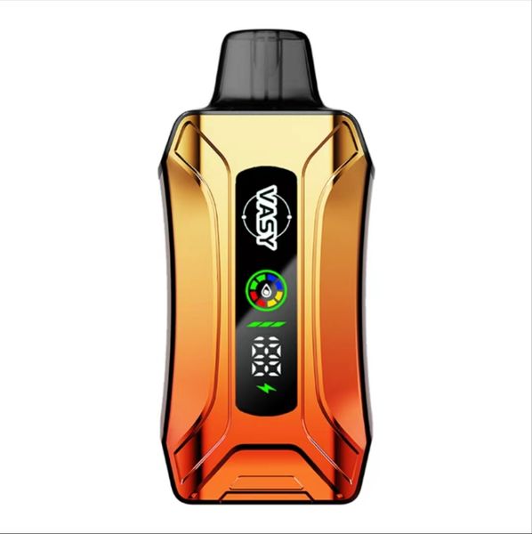 Vasy Sora Digital Box 18000 18K Puffes 650mAh Type-C Charge de 25 ml POD PRÉFULTÉ AVEC AFFICHAGE DE BATTERIE 12% 2% 5% Disposable E Cigarettes Vaper