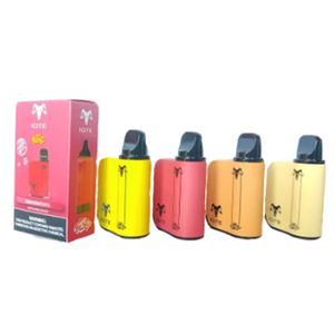 Tornado 7000 Puff 7000 Cigarettes électroniques jetables Vape desechable 2% 5% 14ml Pod avec contrôle du débit d'air de la bobine de maille Lumière RVB Authentique