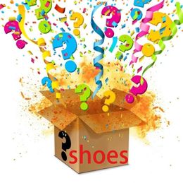 Color aleatorio Zapatos para correr Estilo aleatorio Lucky Choice Hombres Mujeres Entrenadores Correr Baloncesto Zapatos casuales Alta calidad Regalo sorprendido Botas Zapatillas de deporte tamaño 36-47