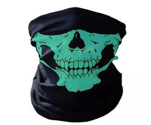 Willekeurige kleuren Naadloze Hip Hop Skull Bandana's magische hoofddoek rijmasker Tube Neck Face Headscarves Sport magie