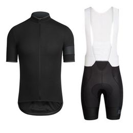 RAPHA équipe cyclisme manches courtes maillot cuissard à bretelles ensembles vélo à séchage rapide mince sangle vêtements de vélo d'été 3D gel pad Sportwear nouveau U40110