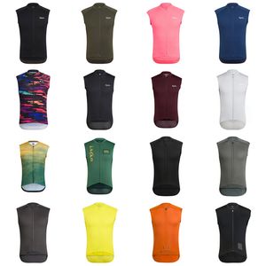 RAPHA Team Radfahren ärmelloses Trikot MTB Kleidung Straßenrennen Weste Outdoor-Sportuniform Sommer atmungsaktive Fahrradhemden Ropa Ciclismo S21042229