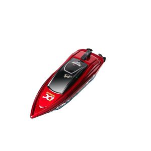 Rapid Mini RC Boot Met Licht 2.4G Radio Afstandsbediening Bediende afstandsbediening boot Hoge Snelheid Dual motor Schip Zomer Water Speelgoed Gift