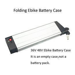 Rapier Ebike Battery Case 24V 36V 48V Vouwen lege Ebike Battery Box 40 stks 18650 Celhouder