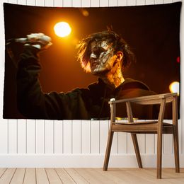 Rapper Tapestry Wall Mount Bohemian Style Print Tapiz Lil Peep Psychedelic Witchcraft Dormitory Home Decor