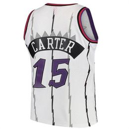 Raptores 1 21 Vince 15 Carter Pascal Siakam Basketball Jersey 2023 Nieuw 15 43 Tracy McGrady Marcus Camby Clear 23 Fred VanVleet