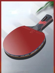 RaQuets Tabel Tennis Raquets Tabel Tennis Racket Professional Single Racket 7Star 9Star Carbon Competition High Bounce Table Tennis Rack